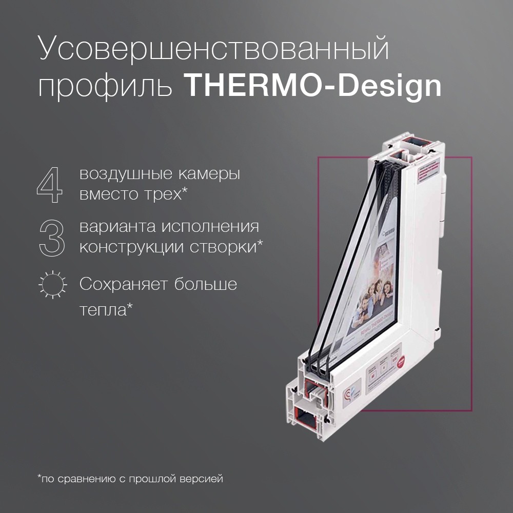 окна Rehau Thermo-Design